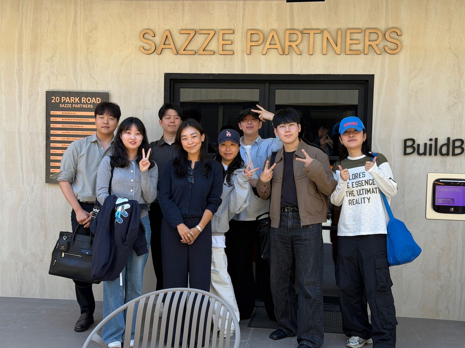 Zerobase founders visiting Sazze Partners
